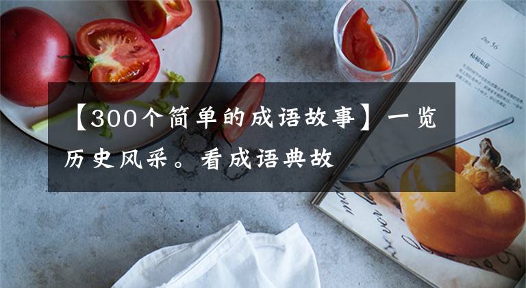 【300个简单的成语故事】一览历史风采。看成语典故