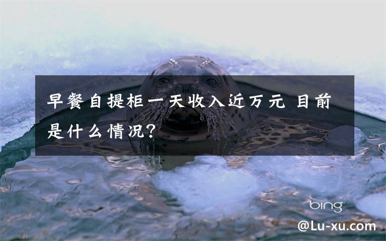 早餐自提柜一天收入近万元 目前是什么情况?