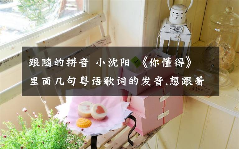 跟随的拼音 小沈阳 《你懂得》里面几句粤语歌词的发音.想跟着学,请用拼音帮我写出来谐音吧.