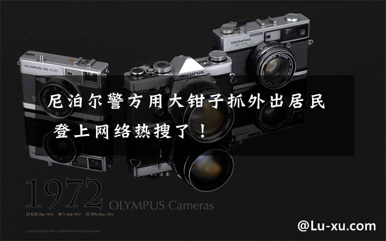 尼泊尔警方用大钳子抓外出居民 登上网络热搜了!