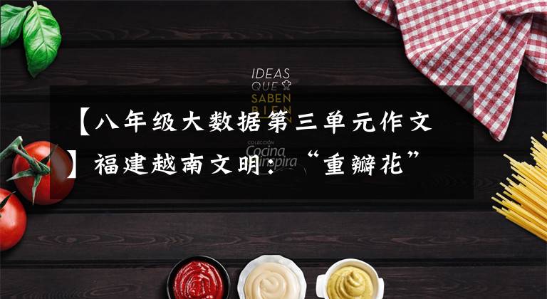 【八年级大数据第三单元作文】福建越南文明：“重瓣花”的一朵花