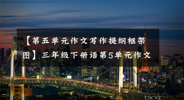 【第五单元作文写作提纲框架图】三年级下册语第5单元作文《奇妙的想象》写作指导