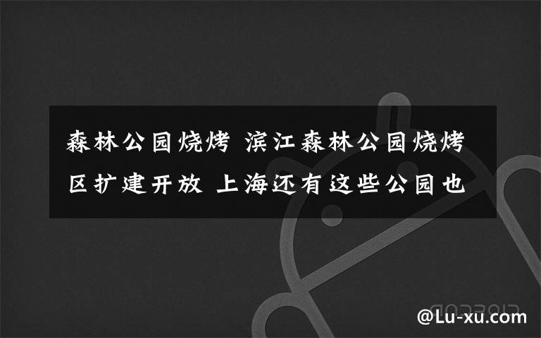 森林公园烧烤 滨江森林公园烧烤区扩建开放 上海还有这些公园也能烧烤