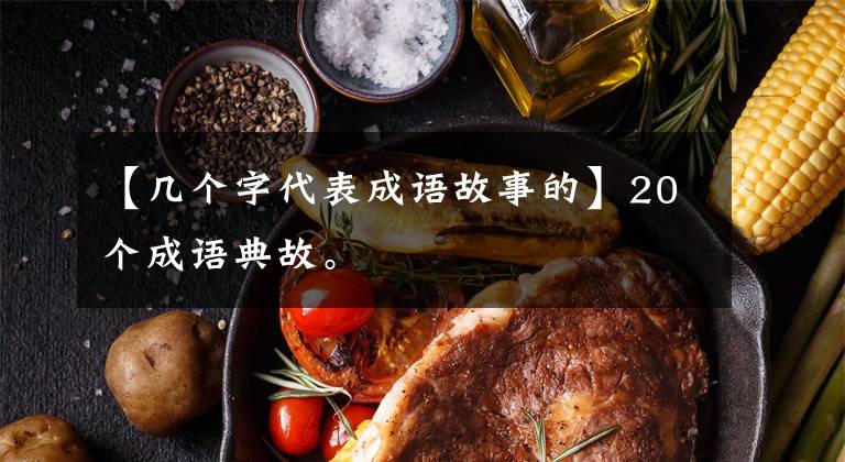 【几个字代表成语故事的】20个成语典故。