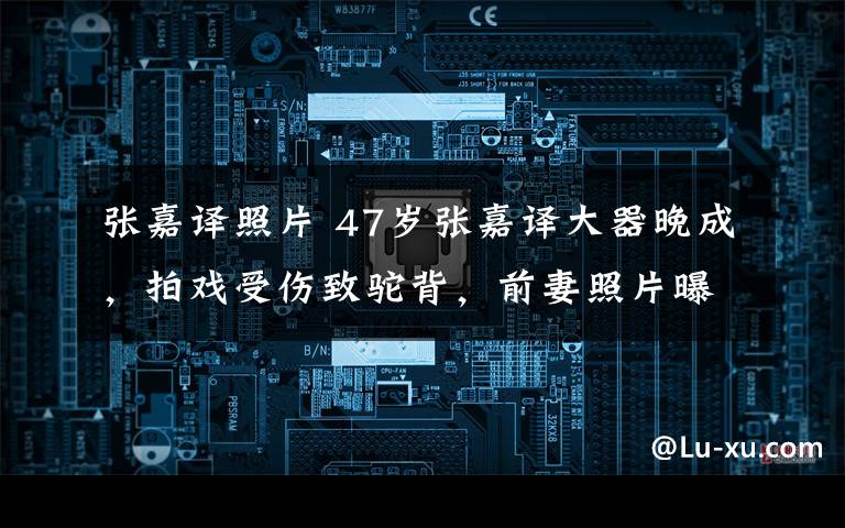 张嘉译照片 47岁张嘉译大器晚成,拍戏受伤致驼背,前妻照片曝光好漂亮