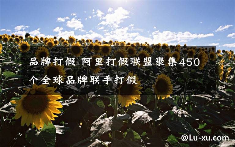 品牌打假 阿里打假联盟聚集450个全球品牌联手打假