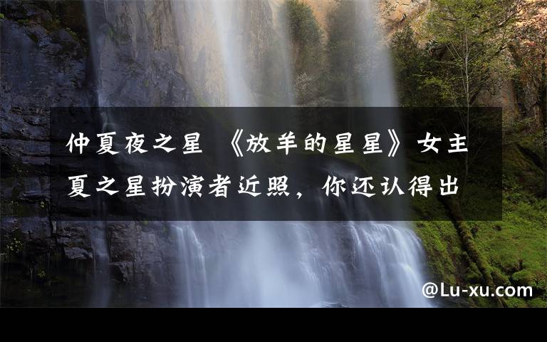 仲夏夜之星 《放羊的星星》女主夏之星扮演者近照,你还认得出吗?