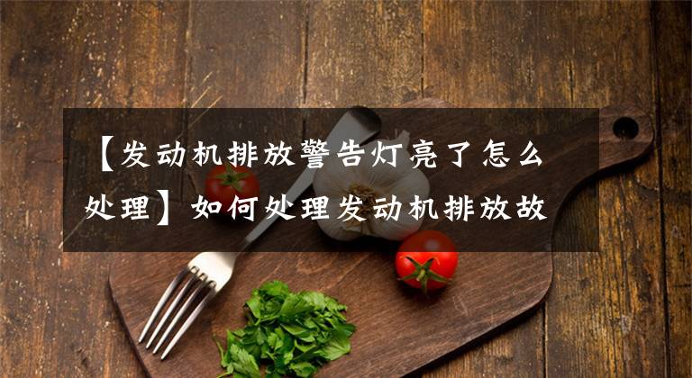 【发动机排放警告灯亮了怎么处理】如何处理发动机排放故障？