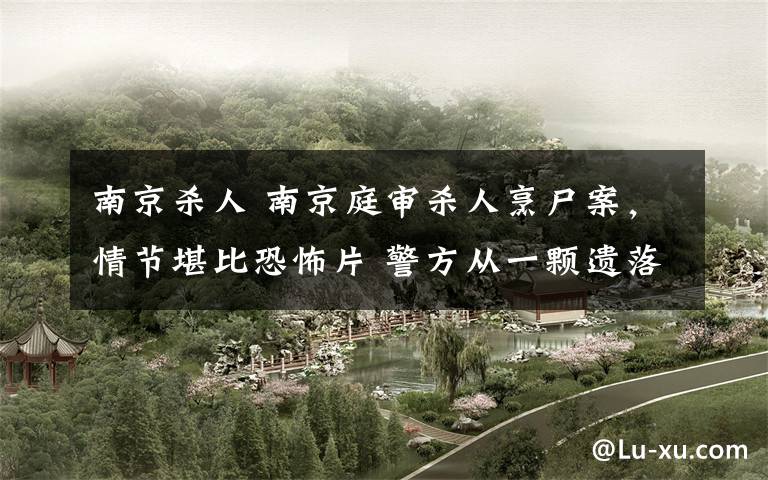 南京杀人 南京庭审杀人烹尸案,情节堪比恐怖片 警方从一颗遗落的牙齿找出真凶