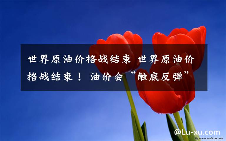 世界原油价格战结束 世界原油价格战结束! 油价会“触底反弹”吗?