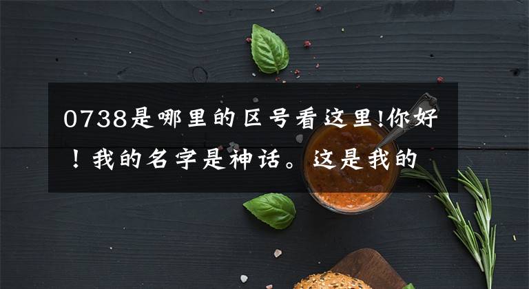 0738是哪里的区号看这里!你好!我的名字是神话。这是我的新名片。再见面吧