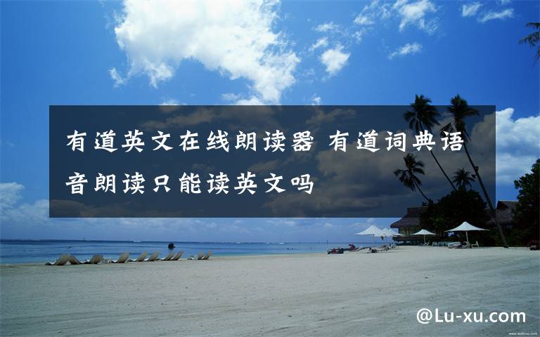 有道英文在线朗读器 有道词典语音朗读只能读英文吗