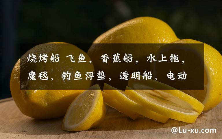 烧烤船 飞鱼,香蕉船,水上拖,魔毯,钓鱼浮垫,透明船,电动圆船,水上自行车等一大堆水上玩具