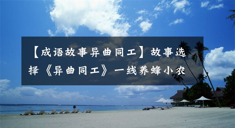 【成语故事异曲同工】故事选择《异曲同工》一线养蜂小农