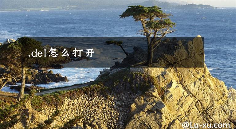 .del怎么打开