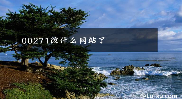 00271改什么网站了