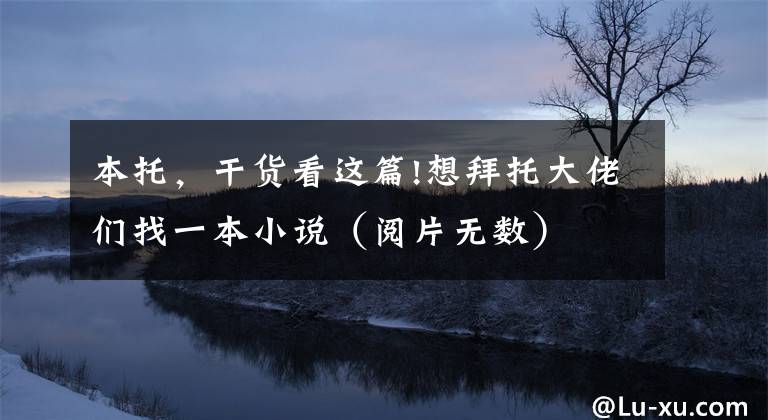 本托,干货看这篇!想拜托大佬们找一本小说(阅片无数)
