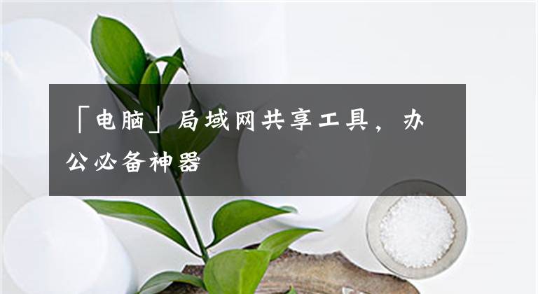 「电脑」局域网共享工具，办公必备神器