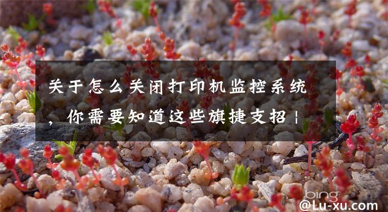 关于怎么关闭打印机监控系统,你需要知道这些旗捷支招 | 如何关闭打印机固件自动更新?分分钟搞定