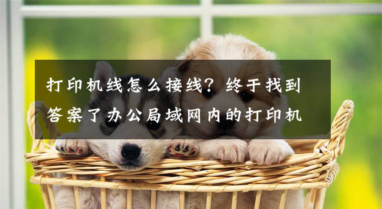 打印机线怎么接线？终于找到答案了办公局域网内的打印机如何安装并分享？