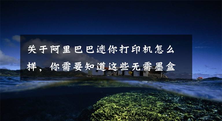 关于阿里巴巴迷你打印机怎么样，你需要知道这些无需墨盒，可以放入口袋的迷你打印机！