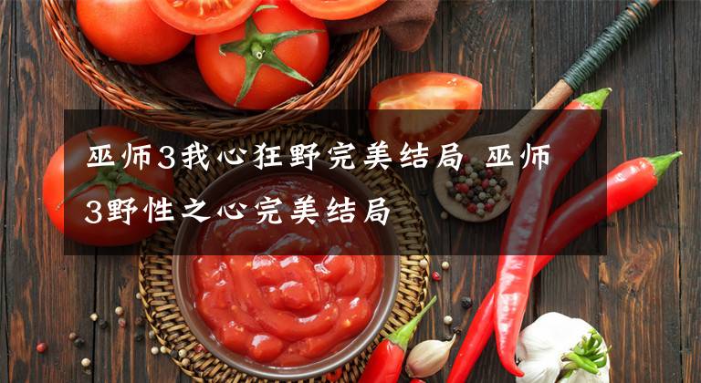 巫师3我心狂野完美结局 巫师3野性之心完美结局