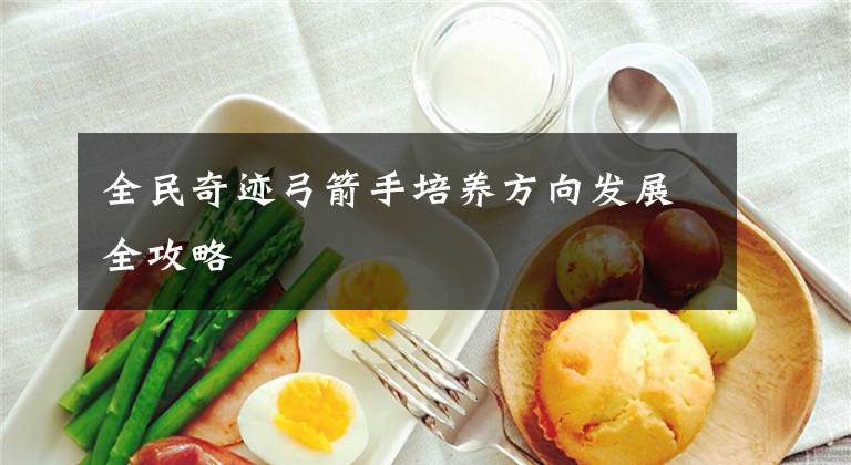 全民奇迹弓箭手培养方向发展全攻略