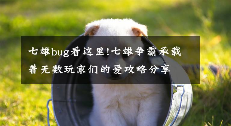 七雄bug看这里!七雄争霸承载着无数玩家们的爱攻略分享