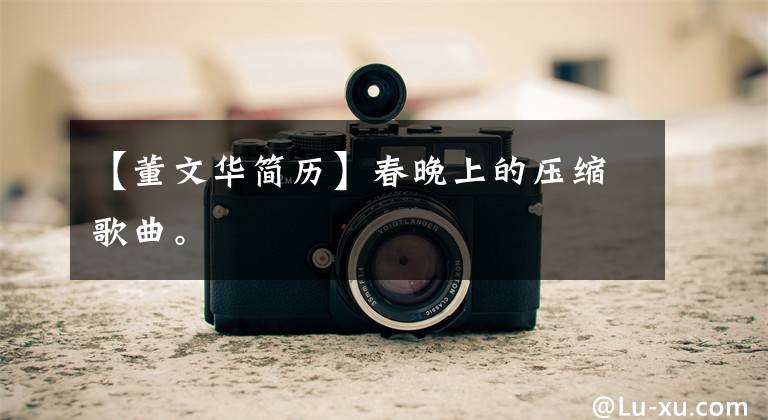 【董文华简历】春晚上的压缩歌曲。