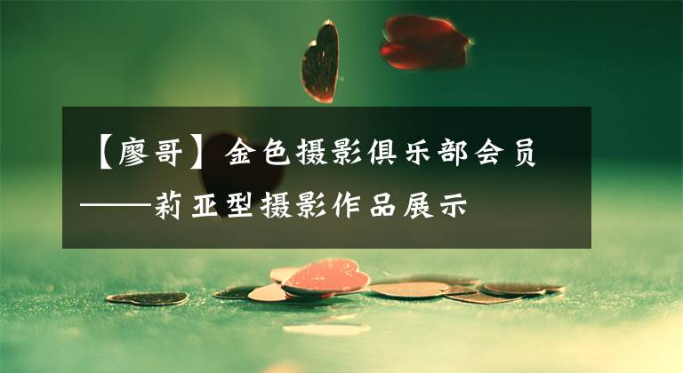 【廖哥】金色摄影俱乐部会员——莉亚型摄影作品展示