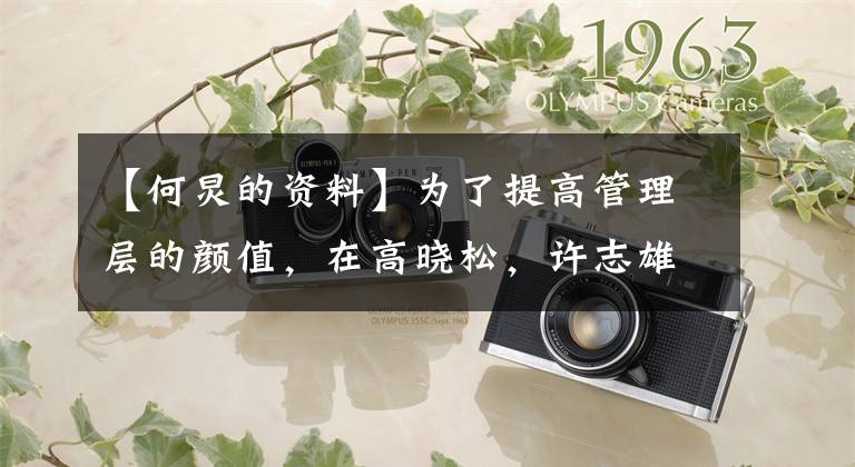 【何炅的资料】为了提高管理层的颜值，在高晓松，许志雄