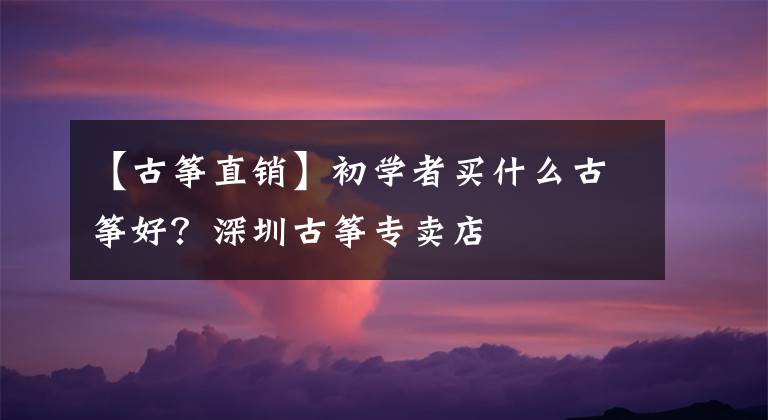 【古筝直销】初学者买什么古筝好？深圳古筝专卖店