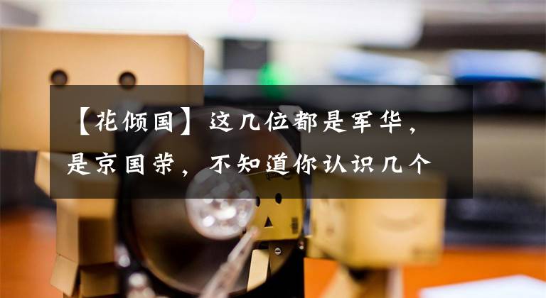 【花倾国】这几位都是军华,是京国荣,不知道你认识几个人