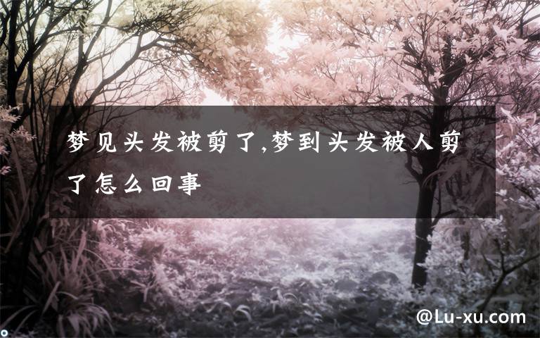 梦见头发被剪了,梦到头发被人剪了怎么回事