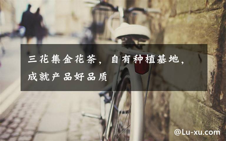 三花集金花茶,自有种植基地,成就产品好品质