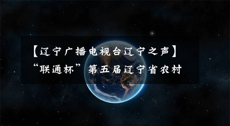 【辽宁广播电视台辽宁之声】“联通杯”第五届辽宁省农村创业创新项目创意大赛圆满落幕