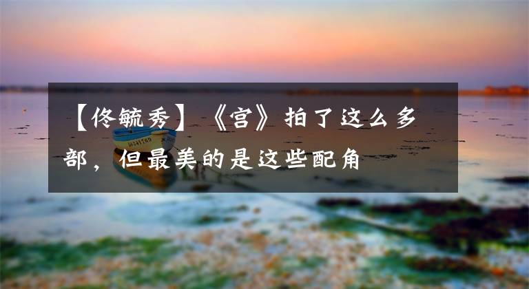 【佟毓秀】《宫》拍了这么多部,但最美的是这些配角