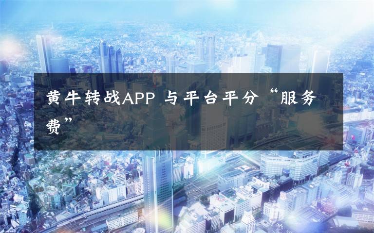 黄牛转战APP 与平台平分“服务费”