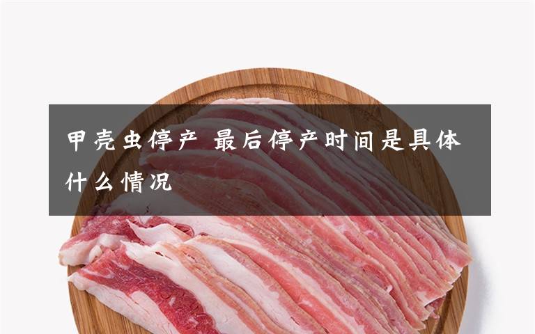 甲壳虫停产 最后停产时间是具体什么情况