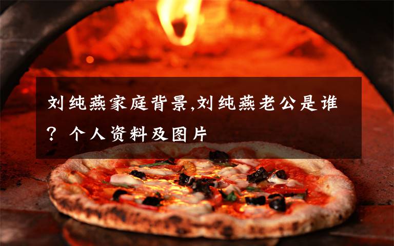 刘纯燕家庭背景,刘纯燕老公是谁?个人资料及图片