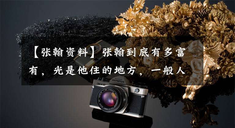 【张翰资料】张翰到底有多富有，光是他住的地方，一般人都活不了几百年！