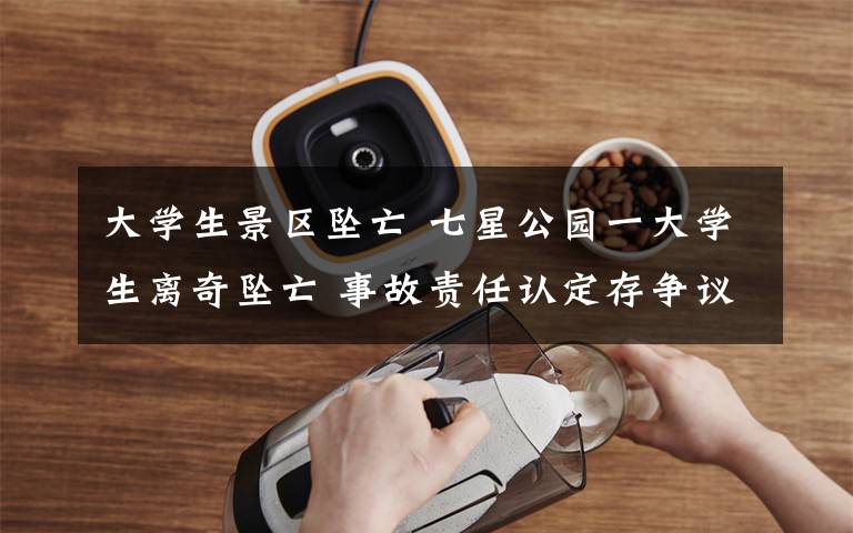 大学生景区坠亡 七星公园一大学生离奇坠亡 事故责任认定存争议