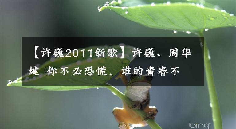 【许巍2011新歌】许巍、周华健 |你不必恐慌,谁的青春不迷茫