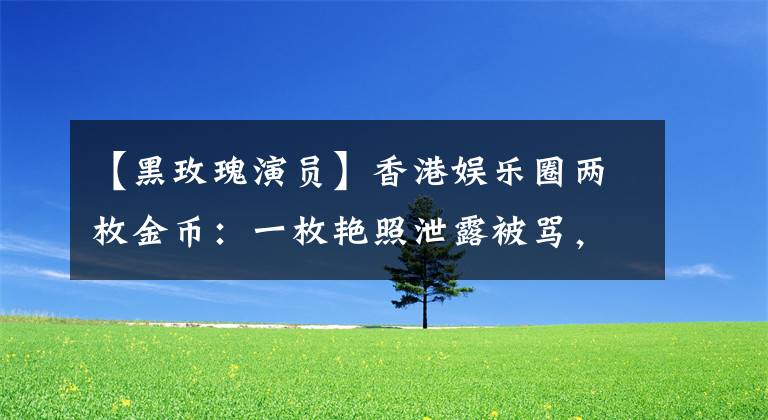 【黑玫瑰演员】香港娱乐圈两枚金币:一枚艳照泄露被骂,一枚性奴娘身价过亿。