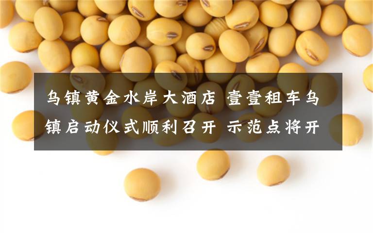 乌镇黄金水岸大酒店 壹壹租车乌镇启动仪式顺利召开 示范点将开始正式运营