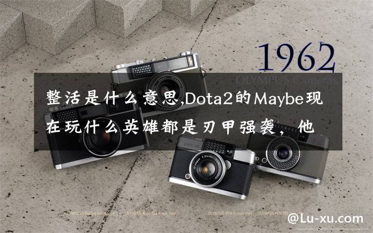 整活是什么意思,Dota2的Maybe现在玩什么英雄都是刃甲强袭，他这样是不是在