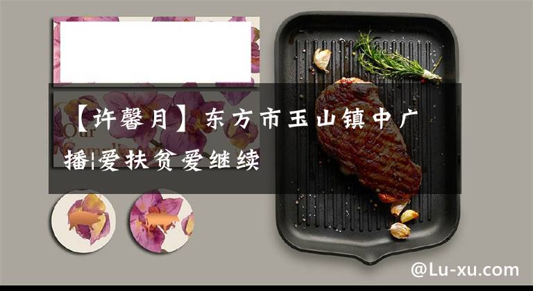 【许馨月】东方市玉山镇中广播|爱扶贫爱继续