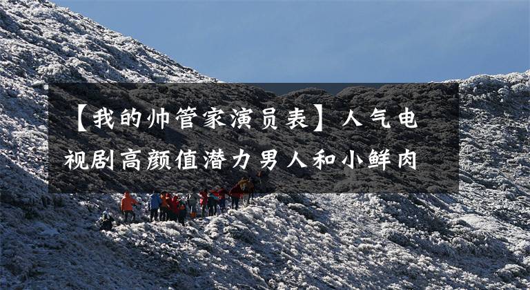 【我的帅管家演员表】人气电视剧高颜值潜力男人和小鲜肉，你还能欣赏谁？