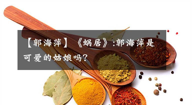 【郭海萍】《蜗居》:郭海萍是可爱的姑娘吗?