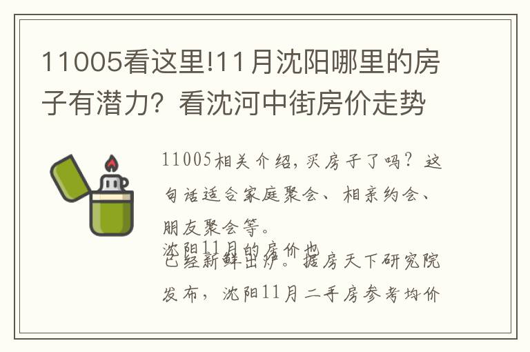 11005看这里!11月沈阳哪里的房子有潜力？看沈河中街房价走势